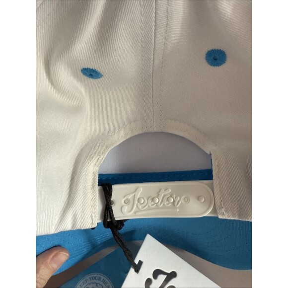 Jeeter Clouded 420 Side Crossbody Bag & Hat Set White/Blue - Picture 4 of 8